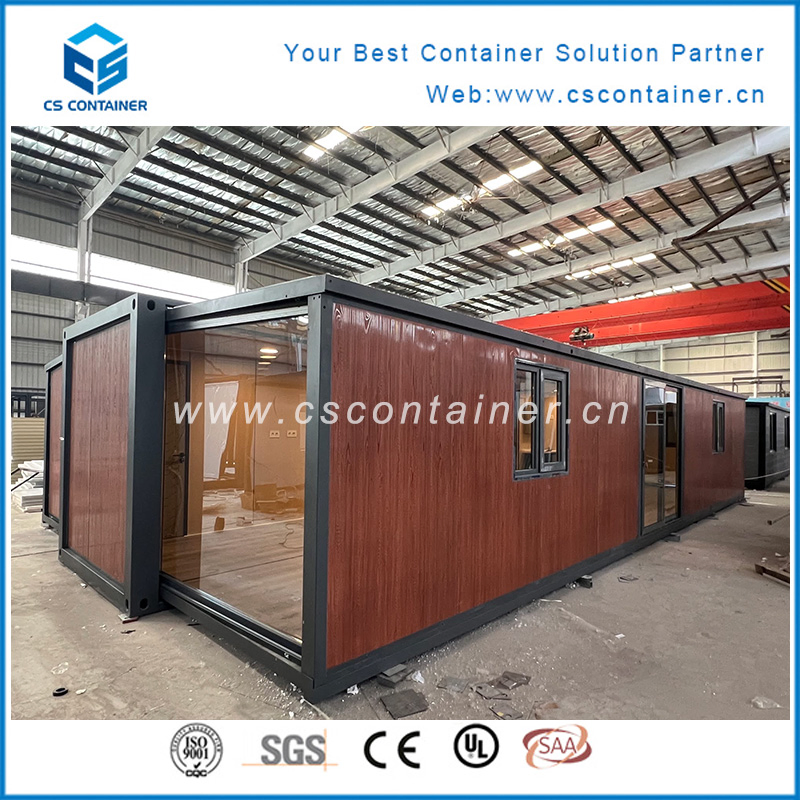 Double Wing Expansion Box Easy Folding Folding Expansion Box House 20FT 40FT