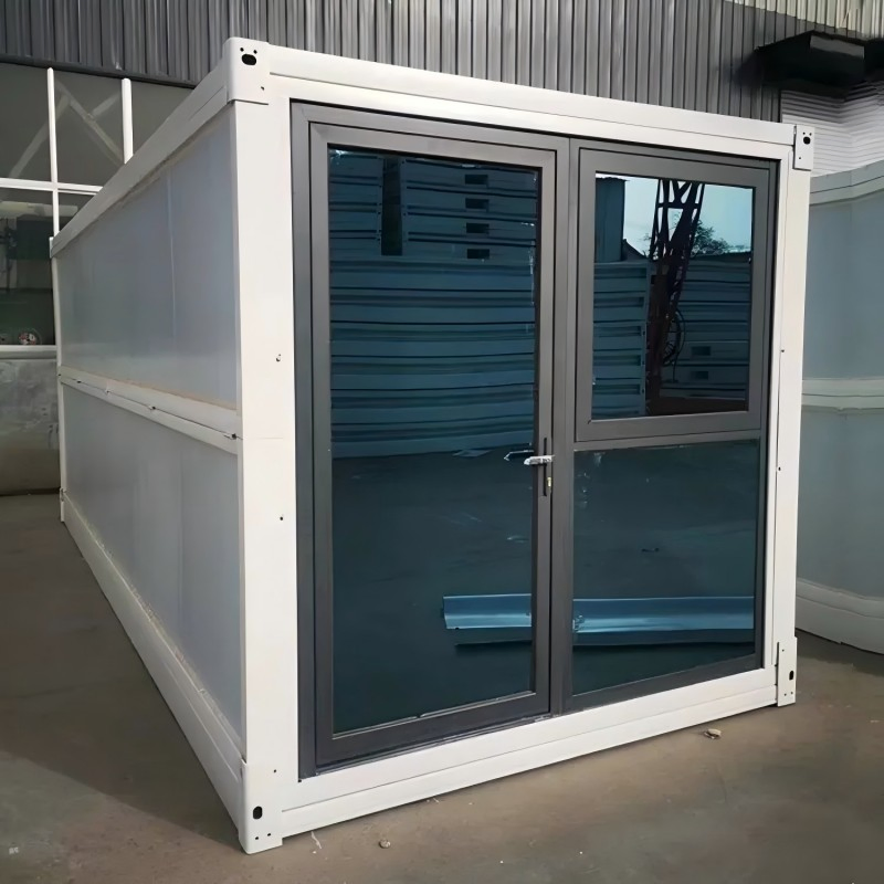 New Tech Modular Prefab Bungalow Eco Villa Container House Construction Site