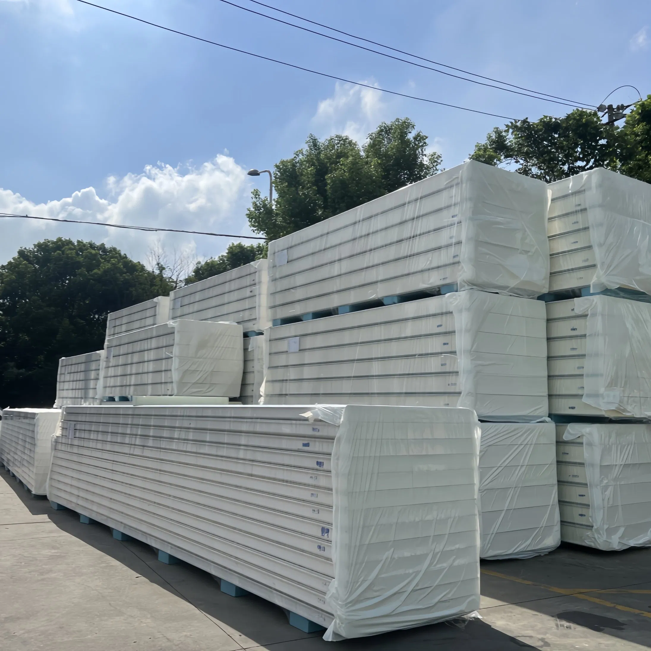 Soundproof Fire Resistant Eco-Friendly Cold Storage Sandwich Panel with 5+ Year Warranty-for Medical/Pharmaceutical Cold Rooms