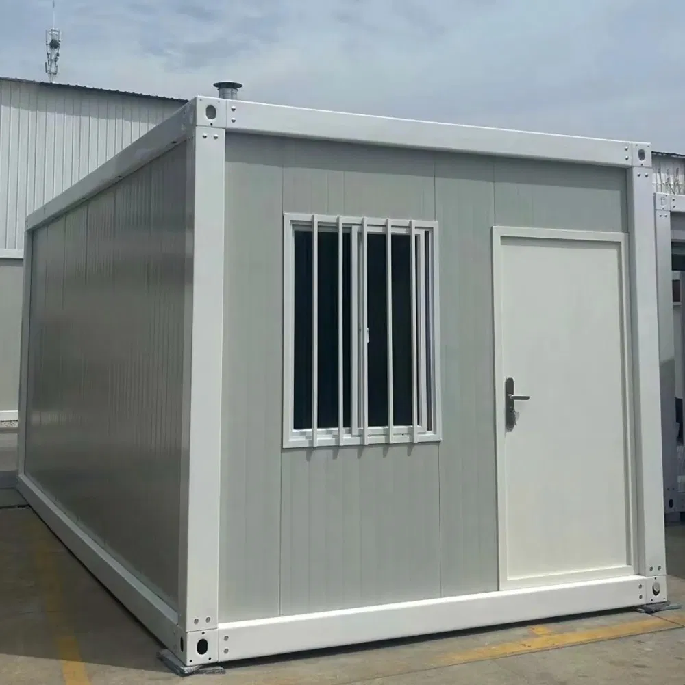 New Tech Modular Prefab Bungalow Eco Villa Container House Construction Site