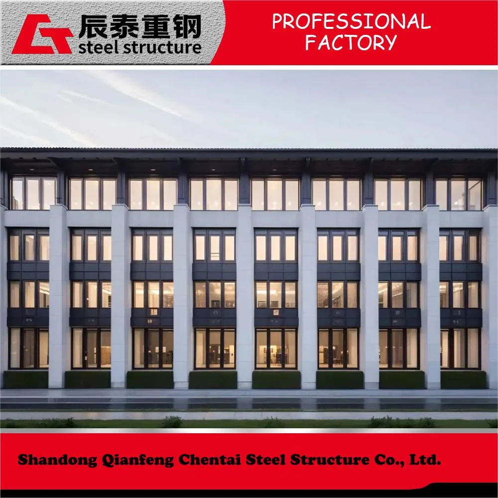 High-Rise Modular Building Metal Steel Prefabricated Industrial Commercial Office Steel Structure Building