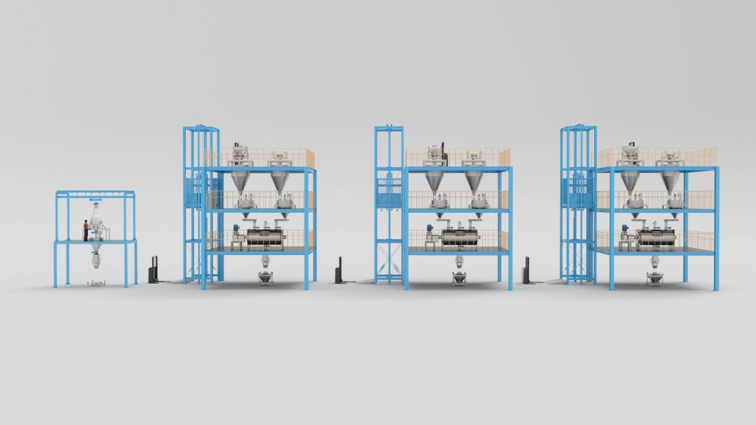 Professional Sustainable Portable IBC Tote with Mes System for Industries