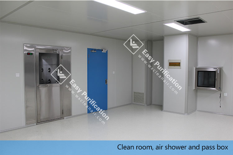 Class 100K Cleanroom System for Food, Pharmaceutical, Electronic etc.