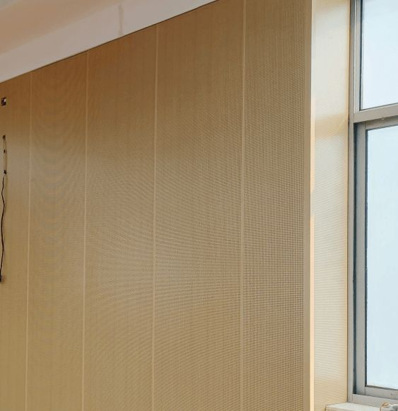 Elegant Prefabricated Wall Solutions with Stylish Acoustic Features