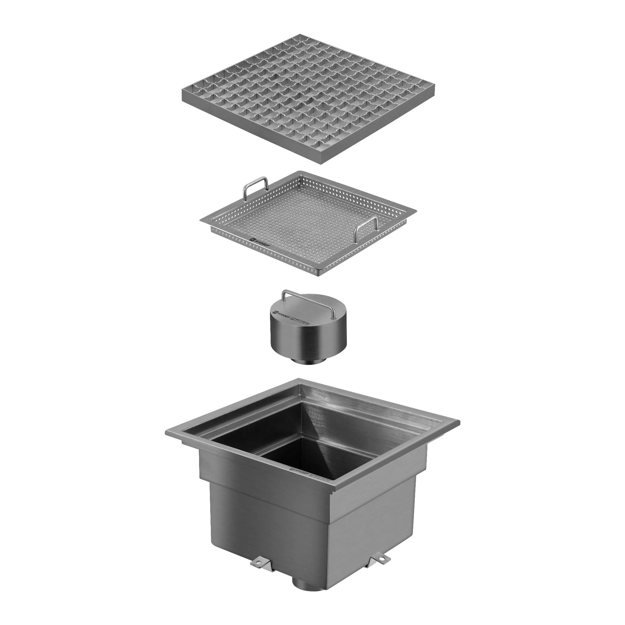 Foodsafe Sanitary Stainless Trench Drain System for Hygienic Needs