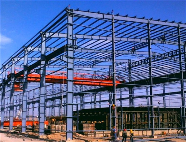 Large Span Metal Construction Steel Galvanized House Warehouse Building