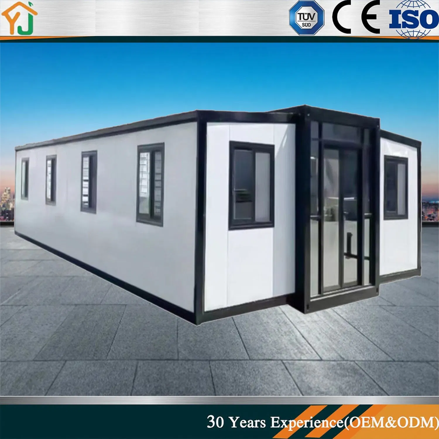 Manufactured by The Manufacturer, The Double Wing Expansion Room Has Complete Foldable Facilities and Is Applicable to Scenic Spots, Camping Units, Constructio