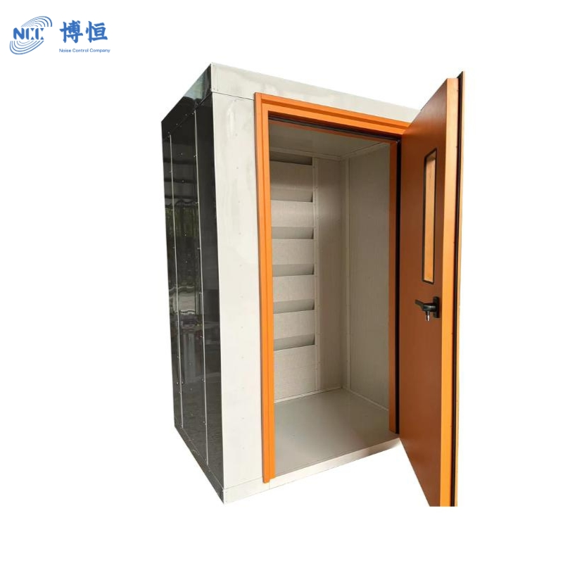 Soundproof Generator Canopy Enclosure with Ventilation System