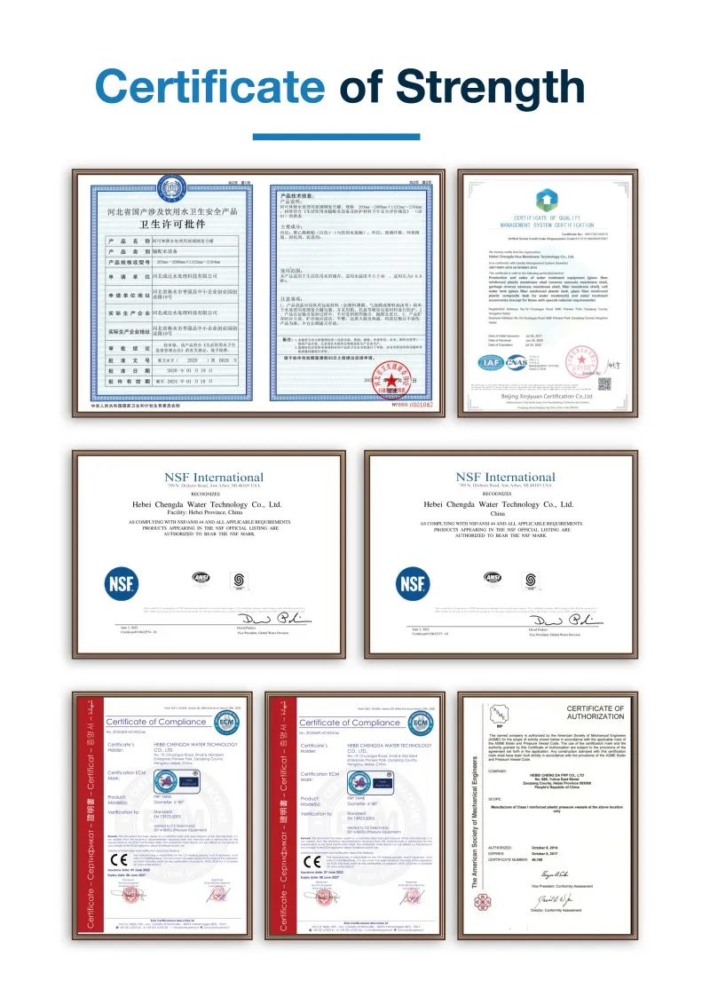 Certifications