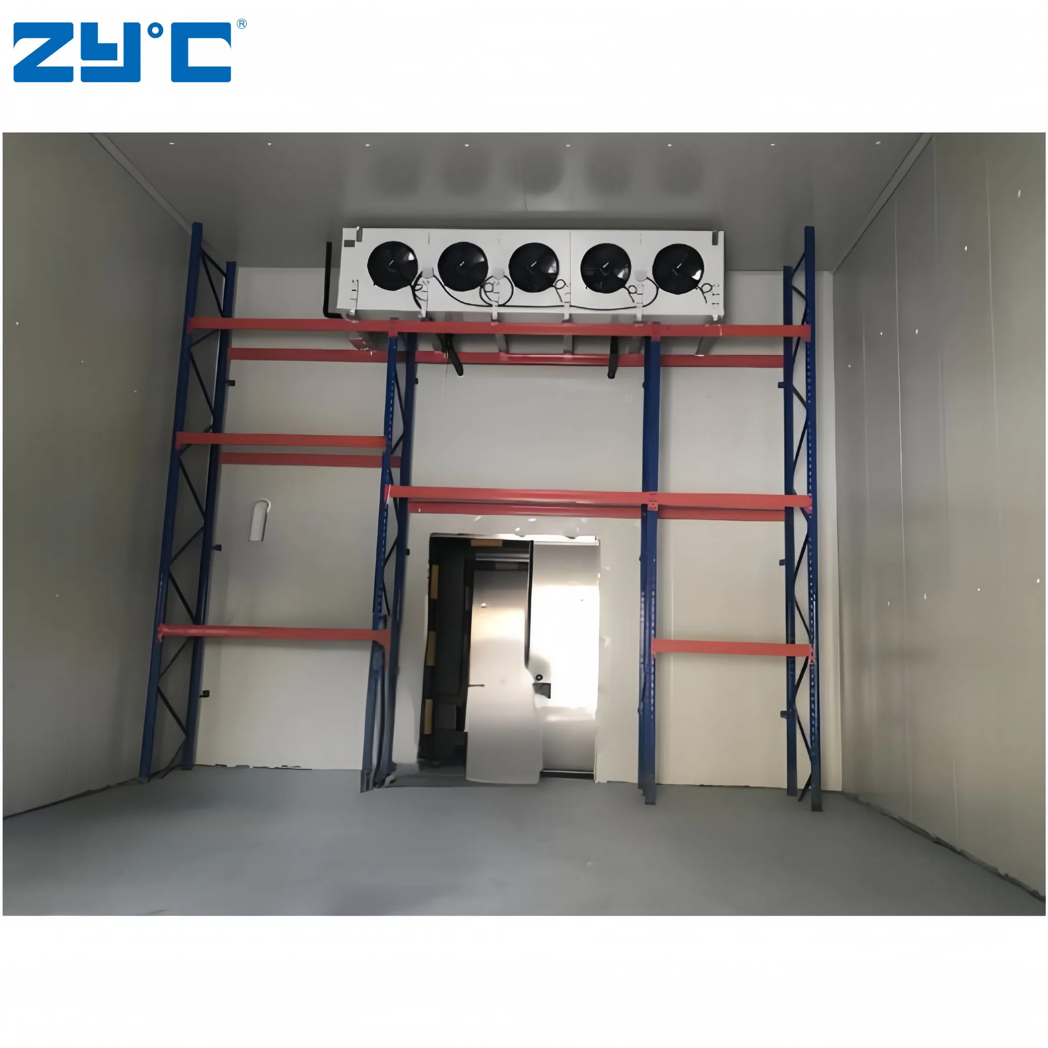Walk in Cold Room Storage Refrigeration 10 to 100 Ton Blast Freezer Price for Meat Fish Chicken Onion Vegetable Fruit