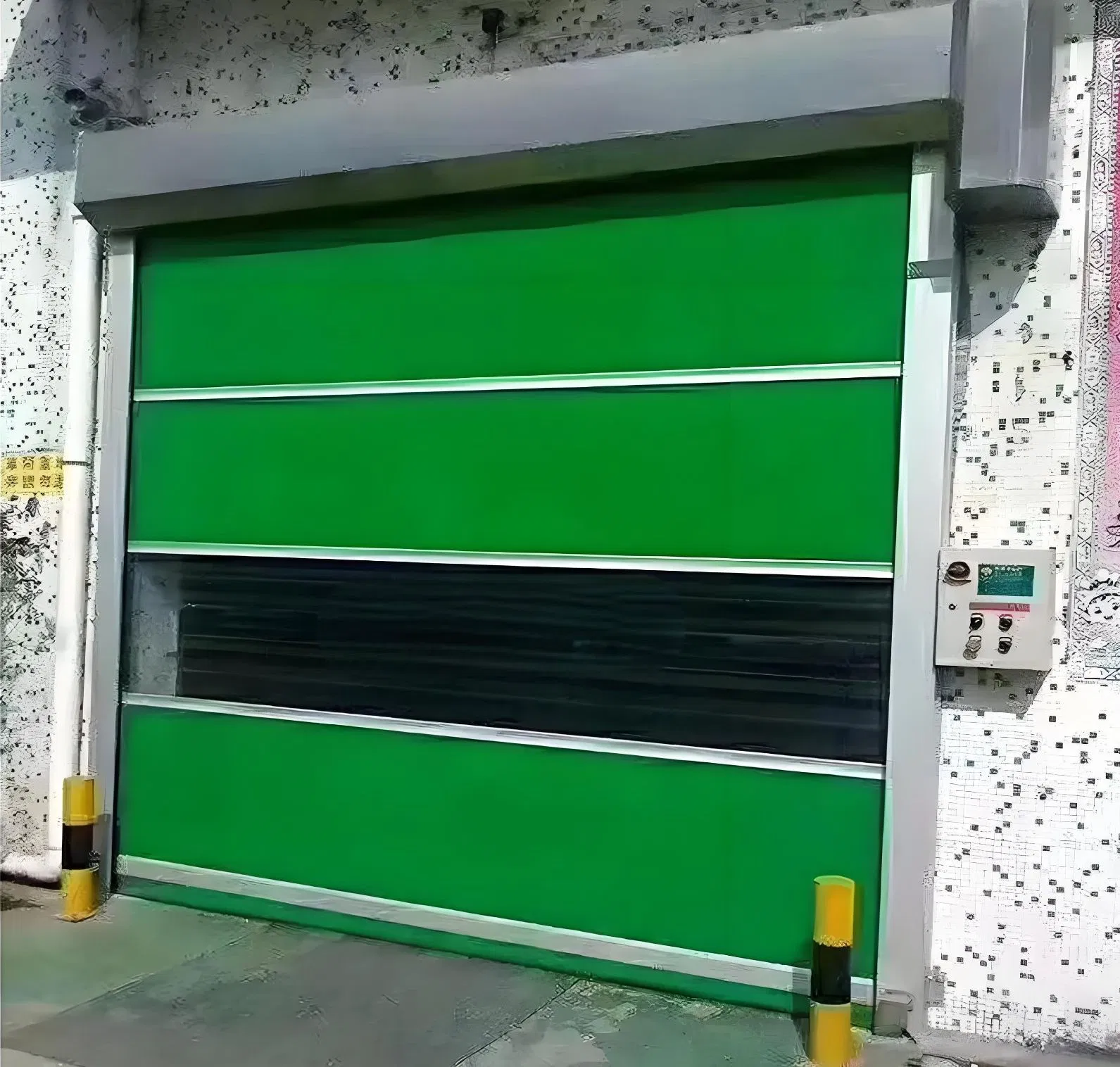 Advanced Cleanroom PVC Radar Induction Electric Door System