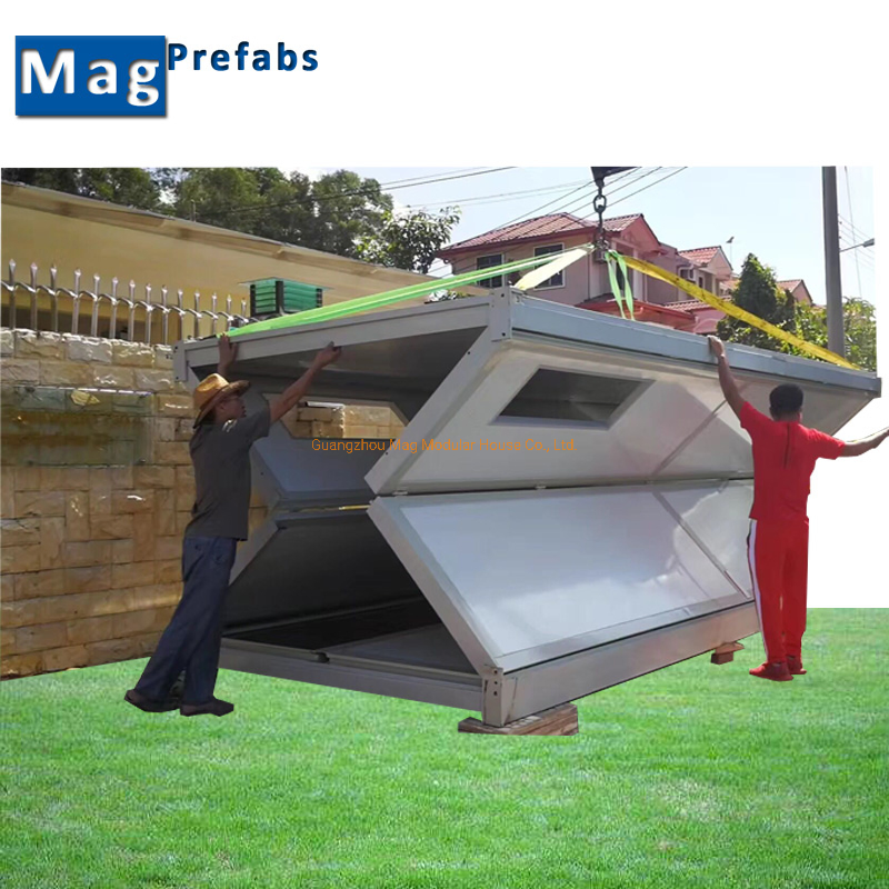 Cheap Price Flat Pack Folding Office Transportable Mobile Modular Prefab Foldable Prefabricated-Building