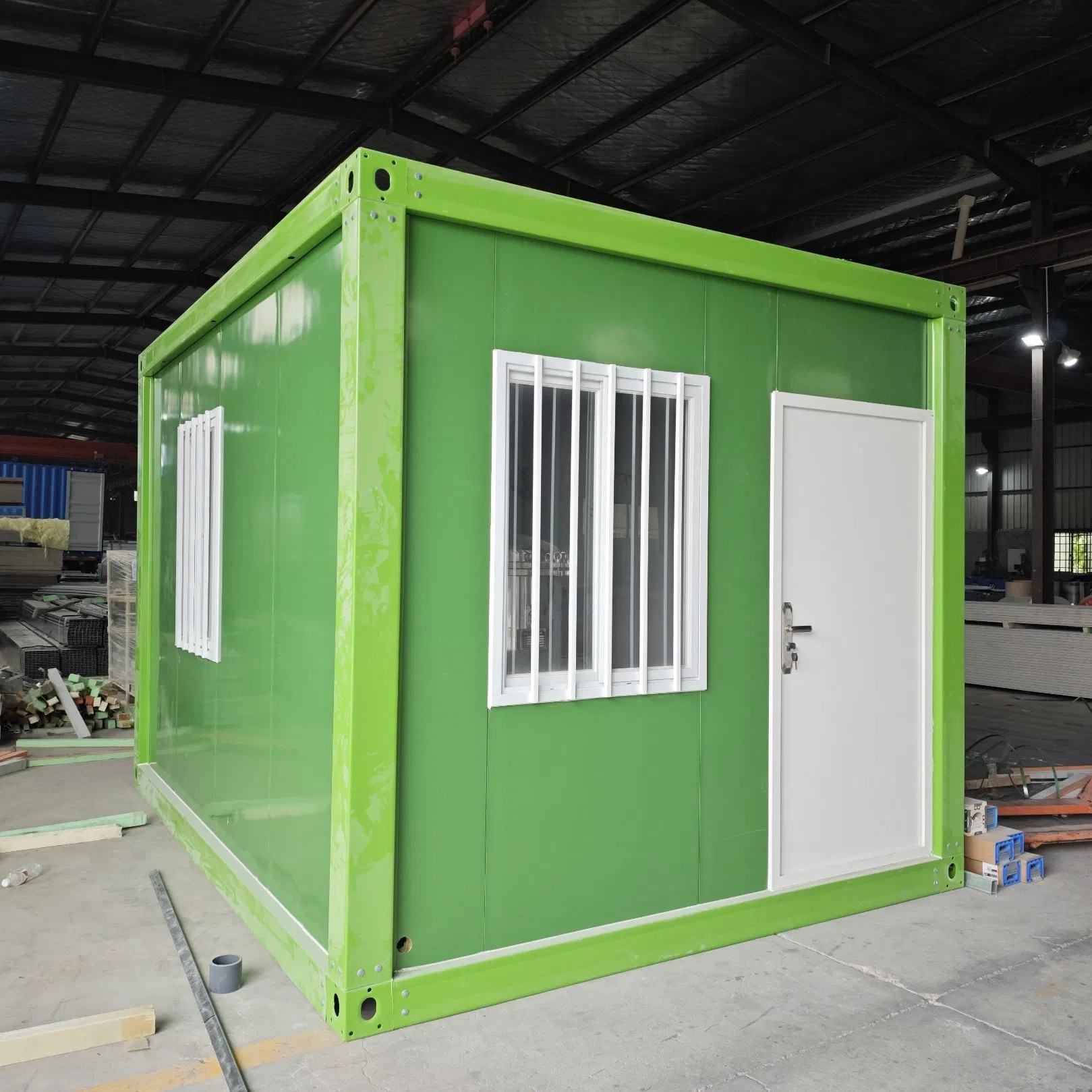 Fast Assembly Flat Pack Box Housing System