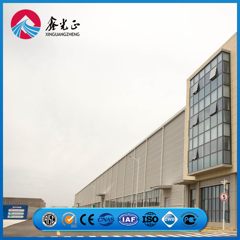 Advanced Modular Seismic Resistant Industrial Support System Metal Prefab/Prefabricated Steel Structure Multi-Story/High-Rise Office Building