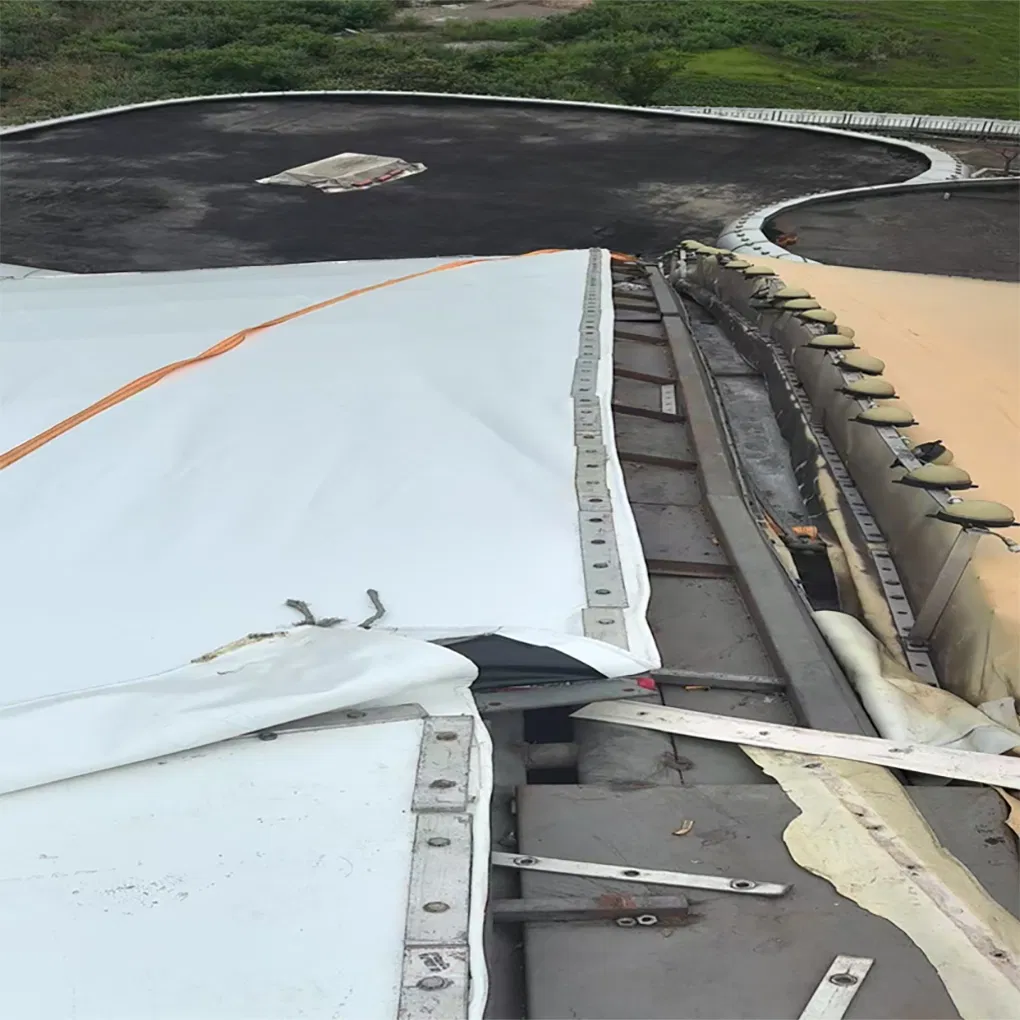 OEM Dom High Strength Waterproof Stadium Standing Membrane Structure Tent Landscape Architecture Membrane Structure