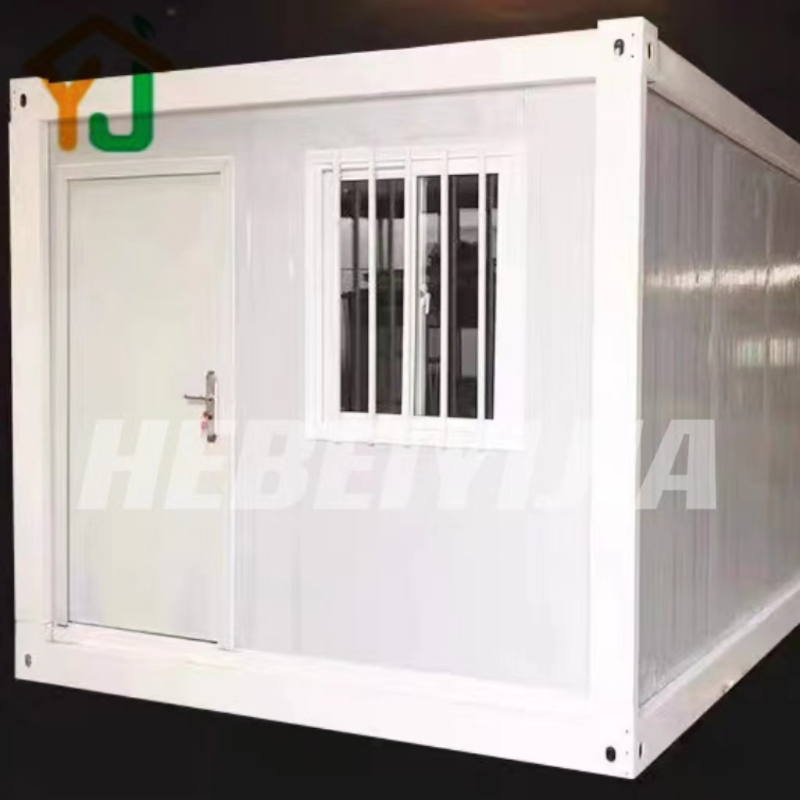 Modern Prefabricated Using Steel Structural Materials Modular Office Frame Welding Flat Packaging Factory Direct Sales Integrated Transportable House