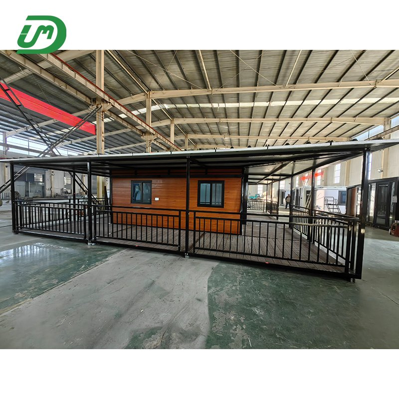 Pre Assembled Modular Luxury Transportable with Ring Terrace Container House