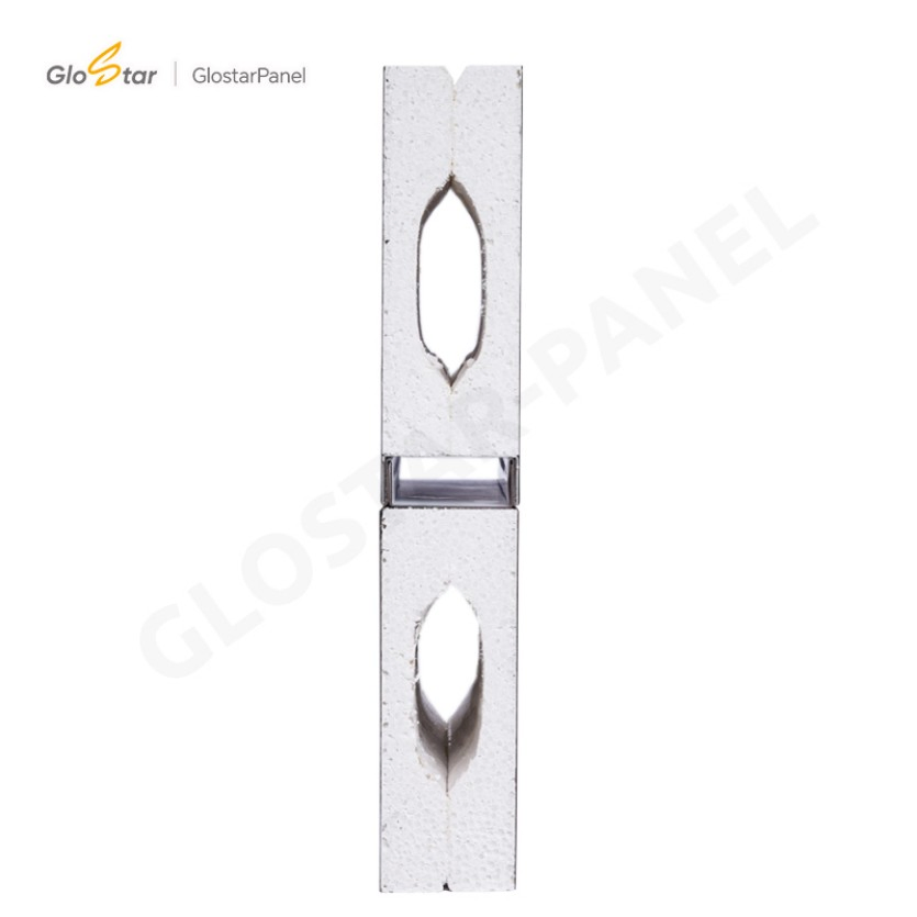 50mm/75mm/100mm/150mm Rockwool Cleanroom Sandwich Panel for Steel Structure Workshop