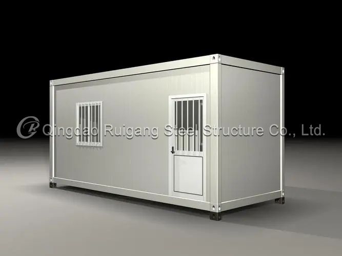 Metal Shipping Prefab Modular Portable Site Office Accommodation Camp Shipping Flat Pack Container