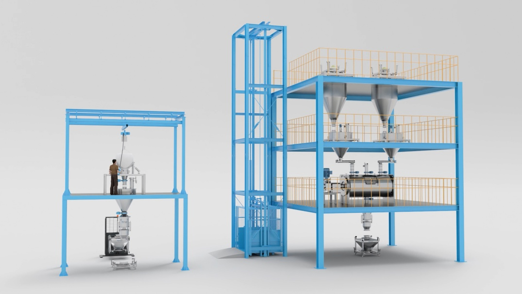 Professional Sustainable Portable IBC Tote with Mes System for Industries