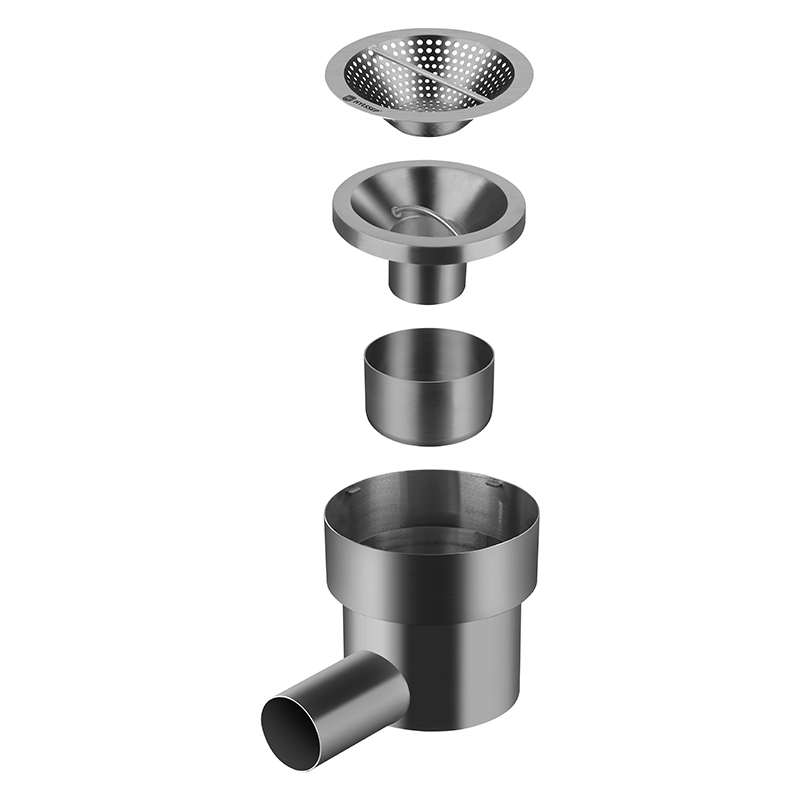 AISI 304 Hygienic Channel Drain System for Food Industry Solutions