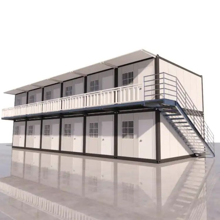 Good Service Prefabricated Building Container House Steel Structure Transportable Modular House with Toilet Bedrooms