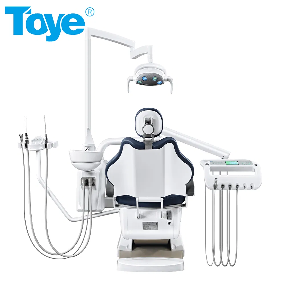 Ce &amp; ISO Approved Dental Chair Down Mounted Instrument Tray Dental Equipment Unit