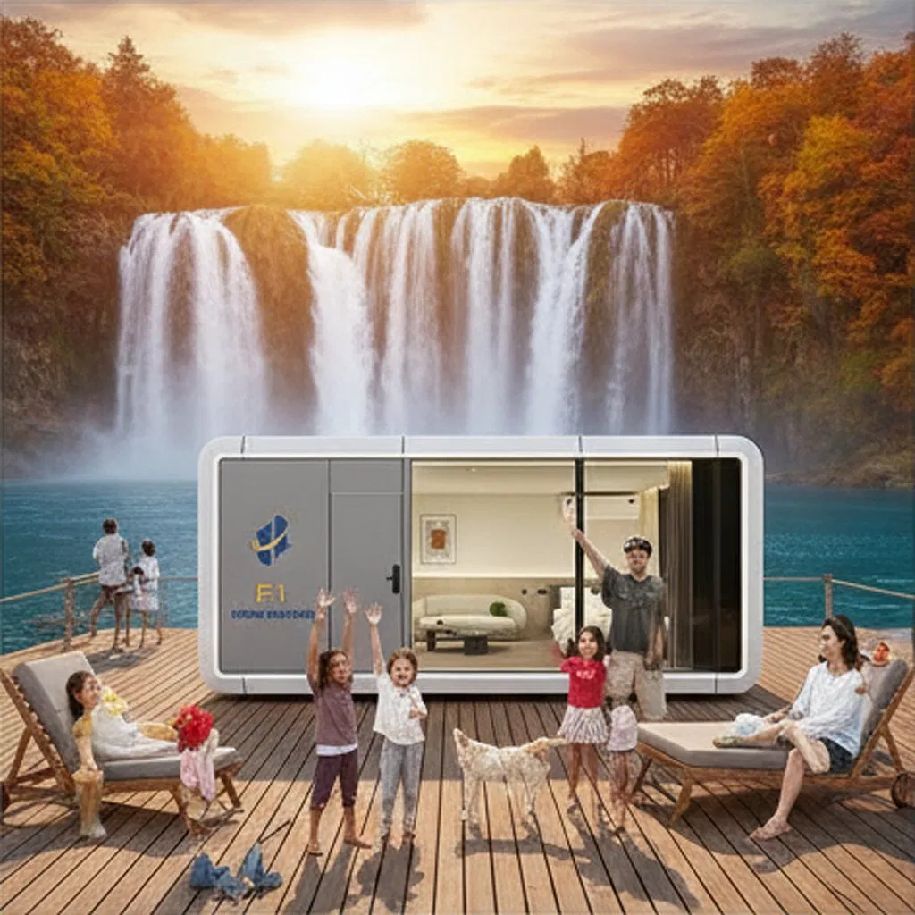 Prefab, ISO-Certified, Fire-Retardant, Earthquake-Resistant, Modular, Transportable, Commercial Capsule House