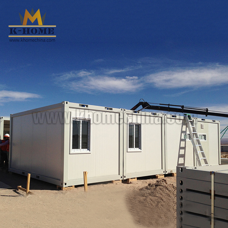 Temporary Portable Living Quarters Construction Site Containerized Housing Unit