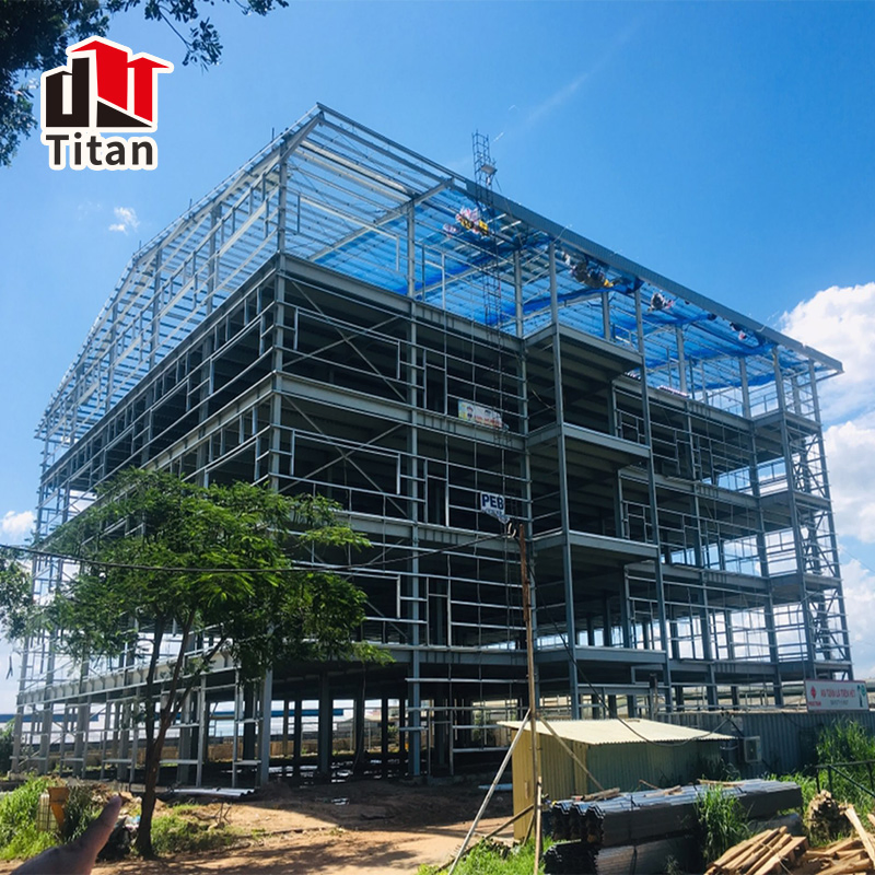 Hygienic Cleanroom Steel Structure Workshop for Pharmaceutical Production