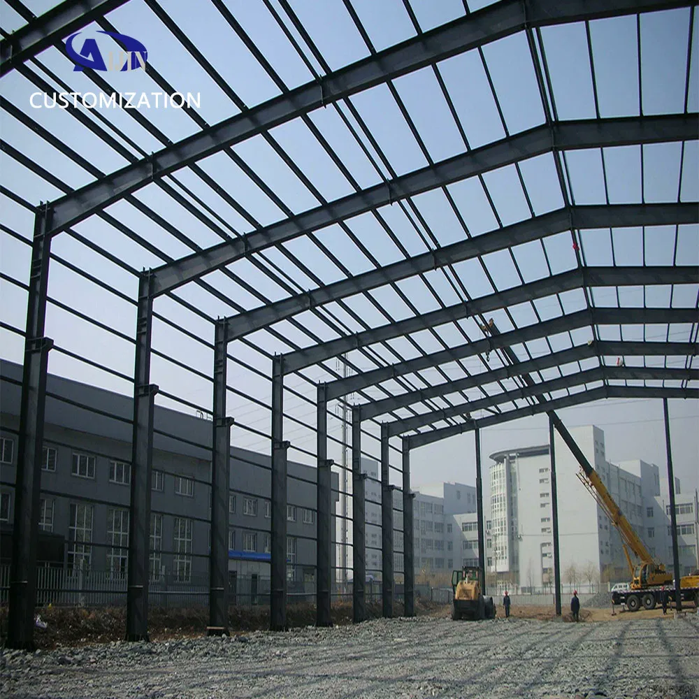 Quick Assembly Low Cost Industrial Steel Workshop Building