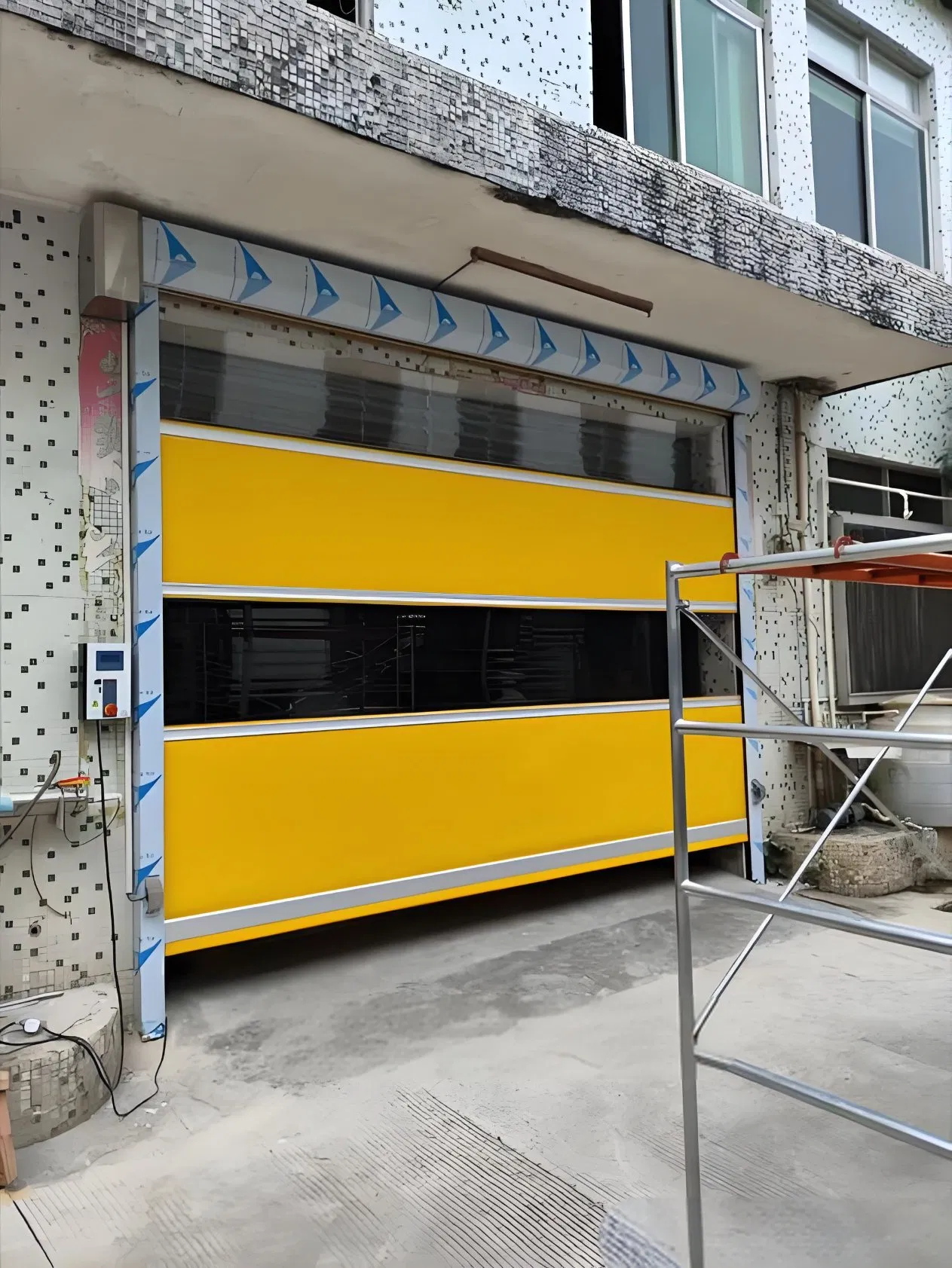 Advanced Industrial PVC Radar Induction Electric Door System