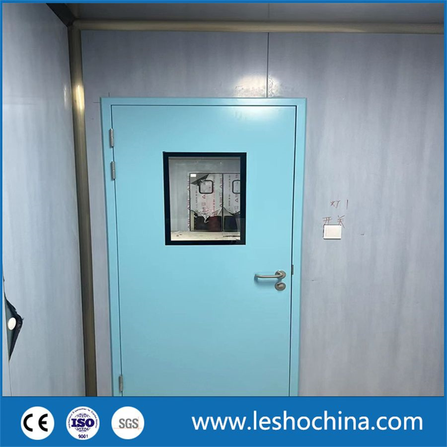 Single or Double Modular Stainless Steel Cleaning Security Clean Room The Airtight Structure Ensures Excellent Dustproof and Hygienic Performance.