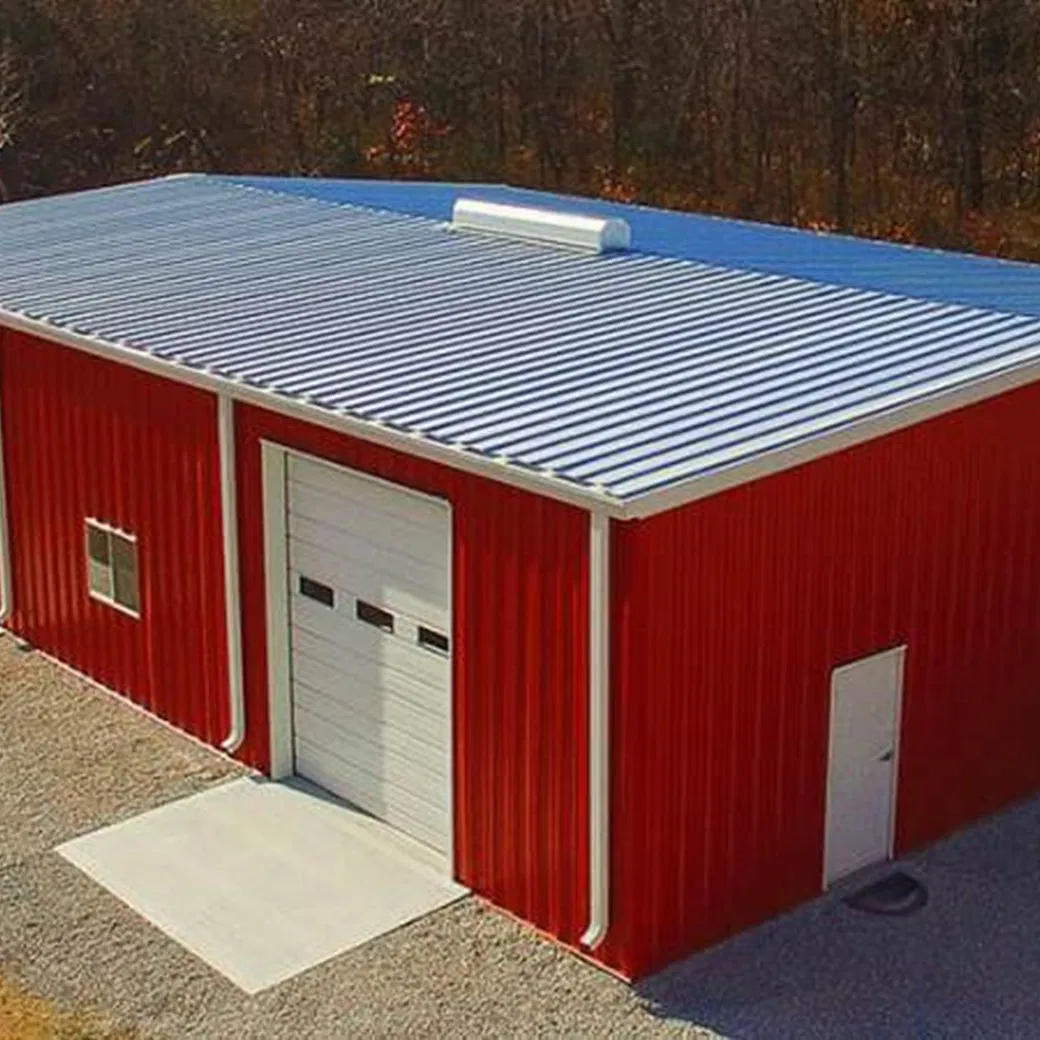 Quick Assembly Prefabricated Steel Industrial Metal Prefab Building