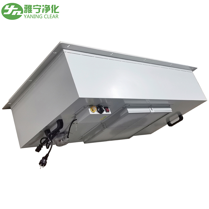 Yaning Cleanroom Laminar Flow HEPA Fan Filter Unit Module FFU with Filter Replacement Alarm for Electronics Manufacturing