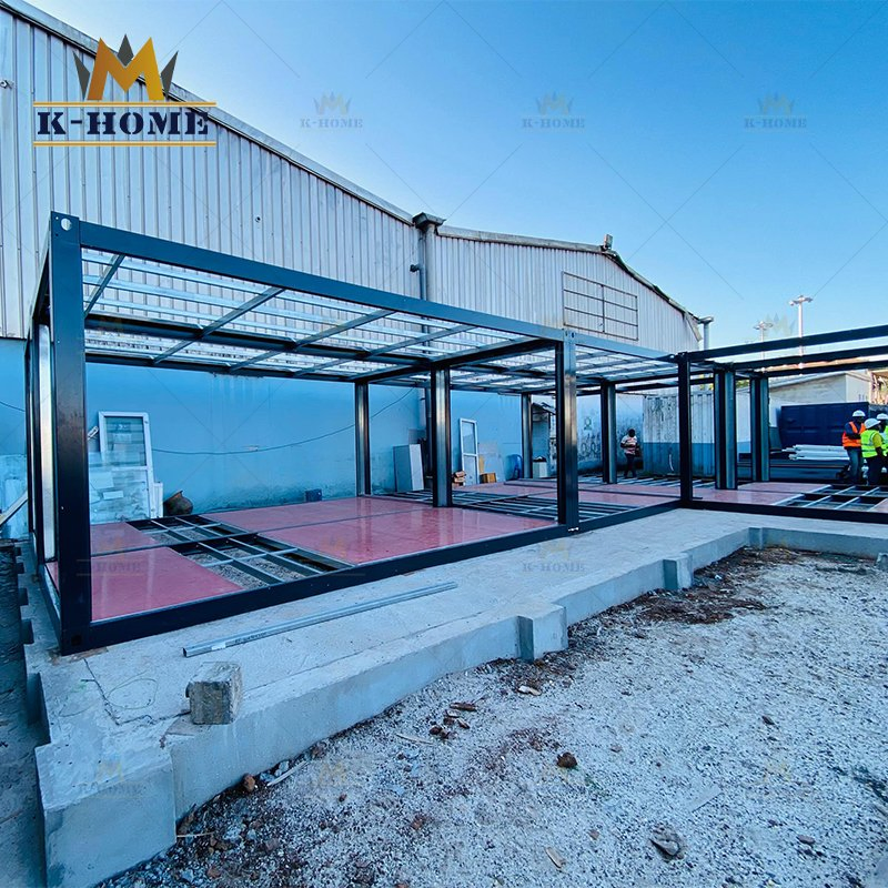 High-Quality Prefab Site Office Containers with Insulated Walls