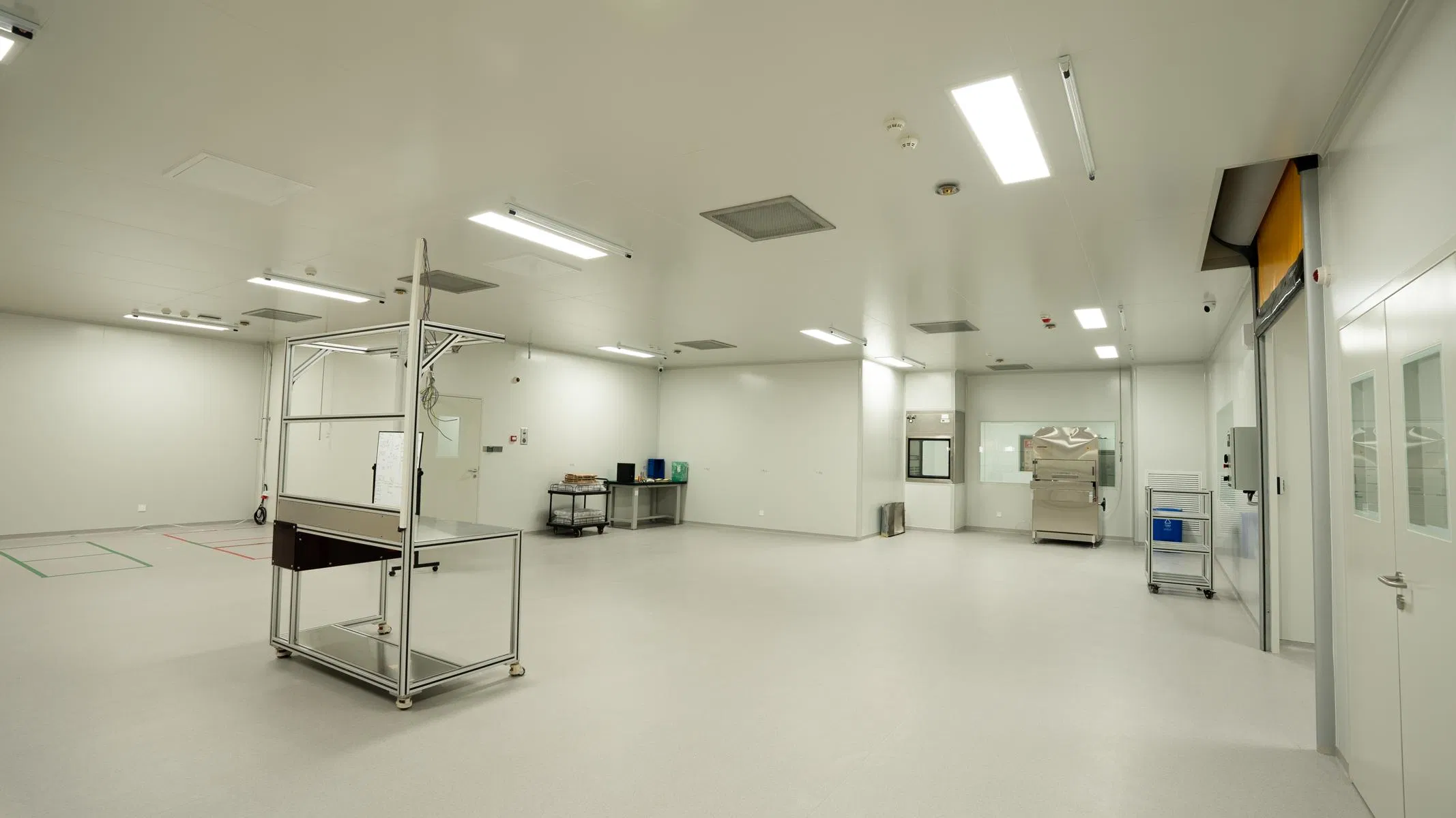 Electronics Manufacturing Cleanroom Door with ESD (Anti-Static) Properties