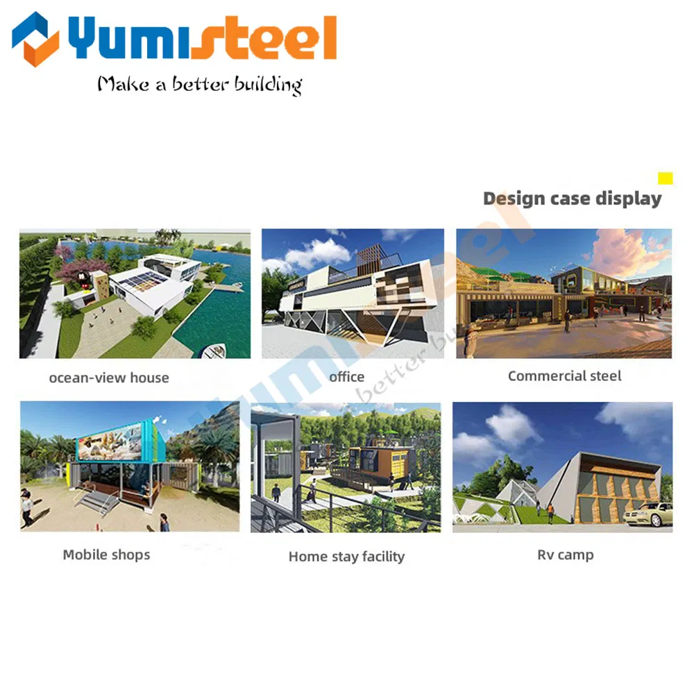 Container Mobile Home Custom Office B&B Art Block Scenic Reception Commercial Street Children's Playground Prefabricated Housing Purple Mystery Premium Series