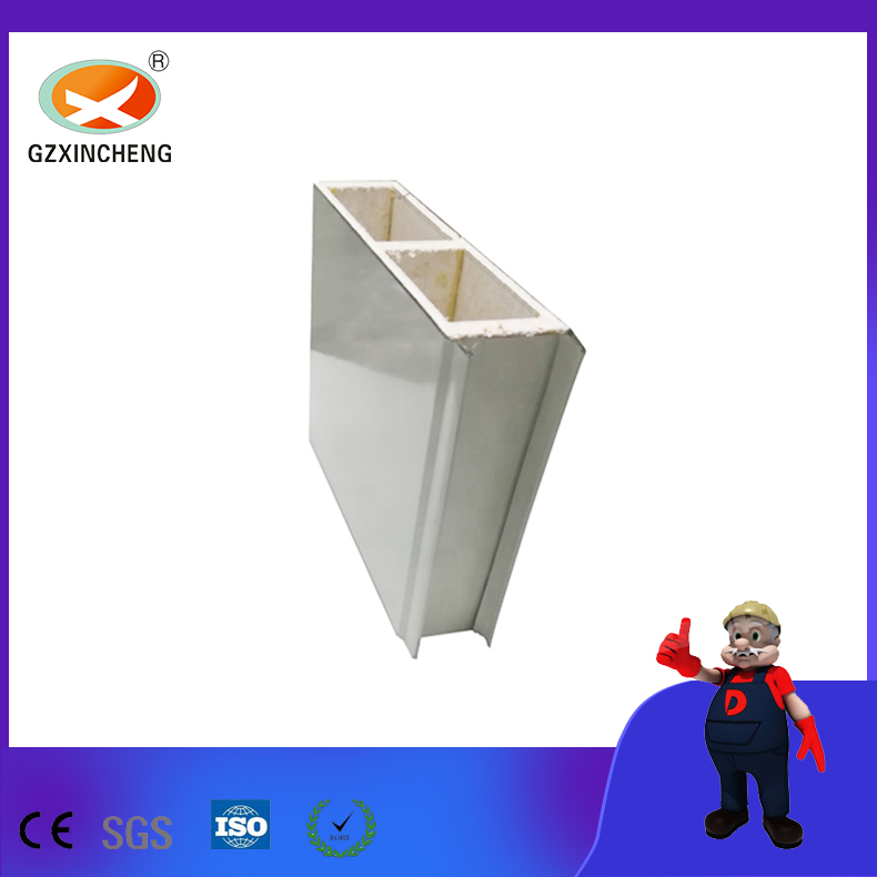 Clean Room Decoration Material Glass Magnesium Fireproof Sandwich Wall Panel