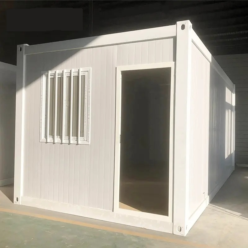 New Tech Modular Prefab Bungalow Eco Villa Container House Construction Site