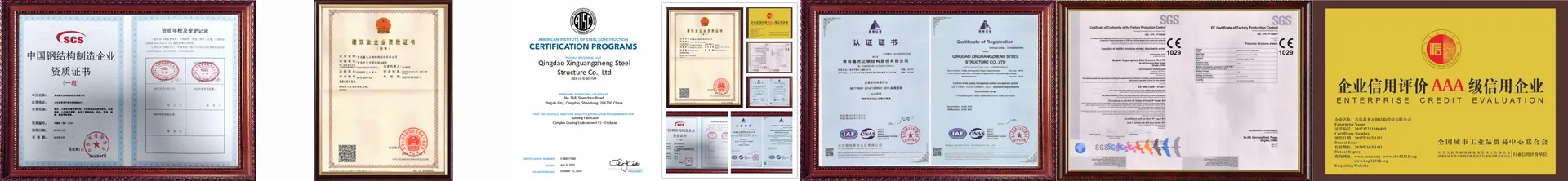 Quality Certifications