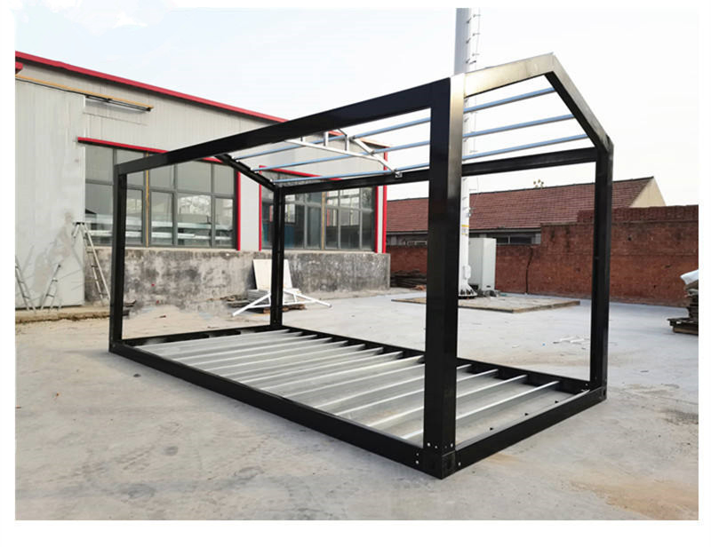 Movable Portable Prefabricated Folding Flatpack Containers Tiny House Steel Structure