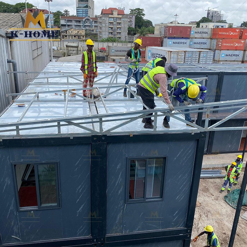 High-Quality Prefab Site Office Containers with Insulated Walls