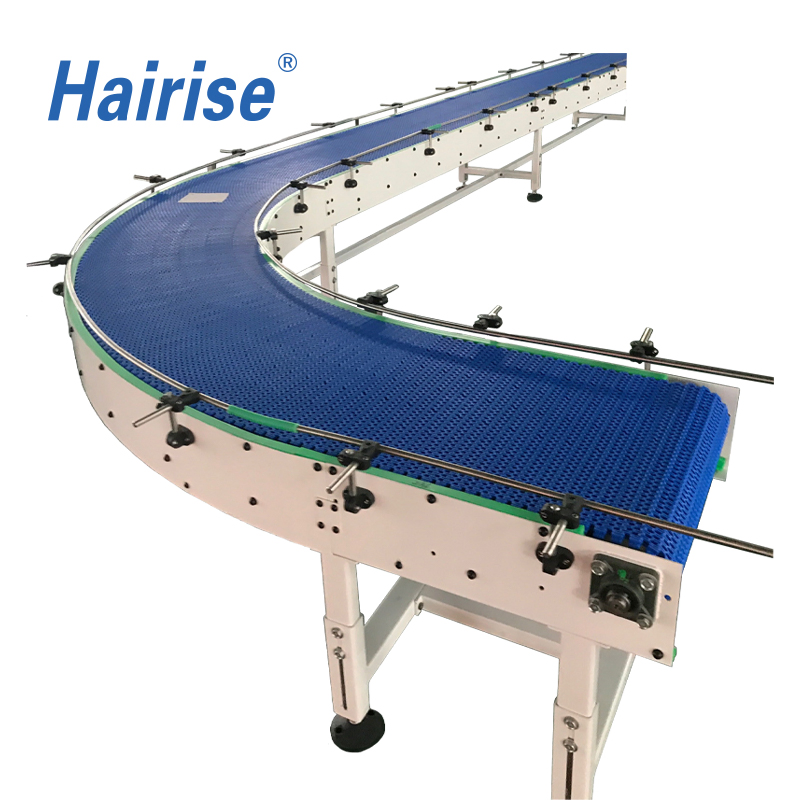 Hairise Easy Detachable Food Grade Modular Belt Conveyor System with FDA&amp; Gsg Certificate