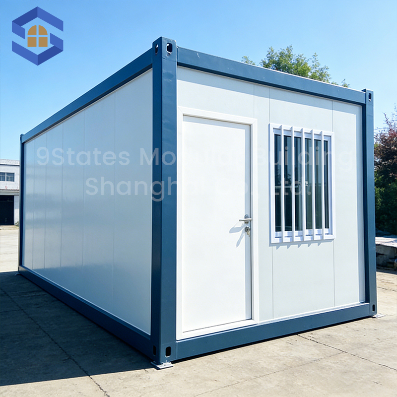 Durable Container Solution Contemporary Steel Door Housing for Urban Spaces