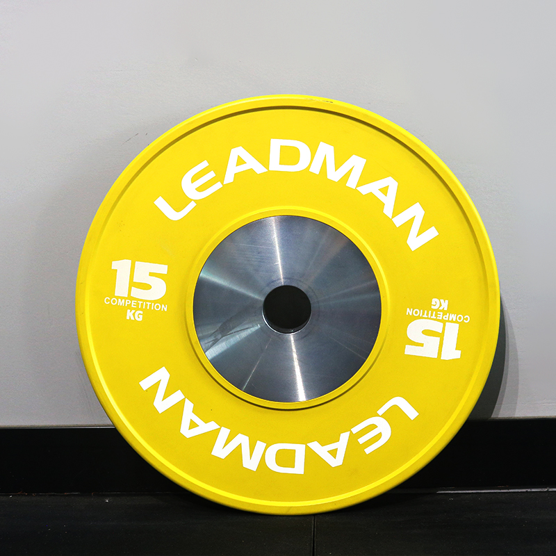 Factory Commercial Fitness Equipment Competition Rubber Bumper Plates