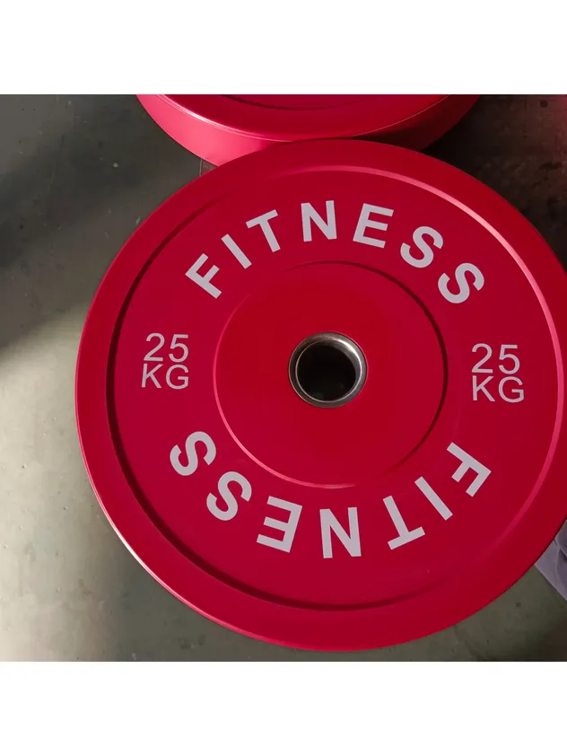 Color bumper plates