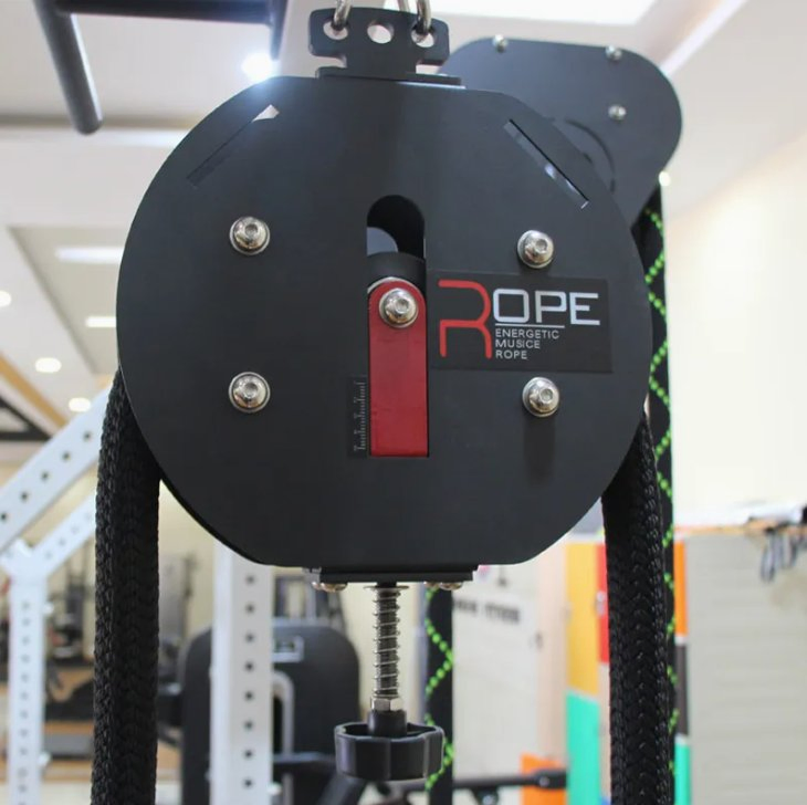 Small Household and Commercial Steel Suspension Rope Climbing Machine Quiet Upper Limb Strength Trainer