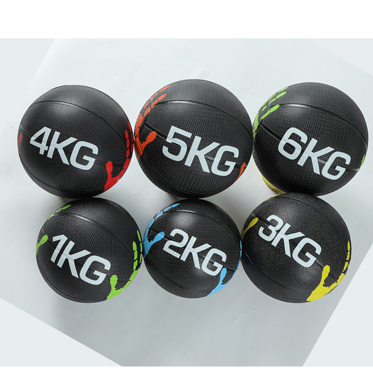 Medicine Ball with Two Handles (kg) Hand Print