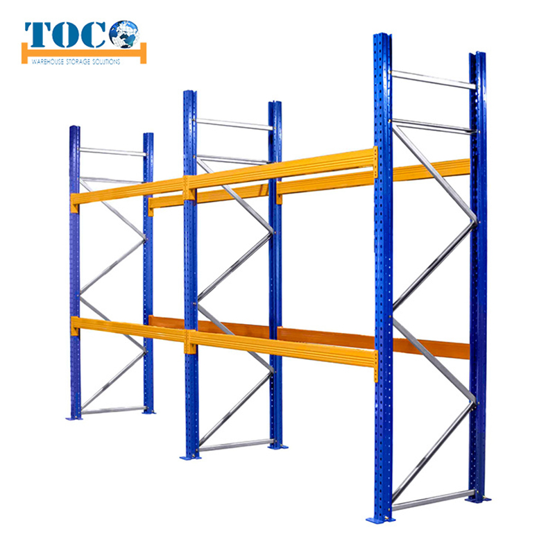 Heavy Duty Stacking Outdoor Galvanized Automatic Warehouse Storage Mezzanine Cantilever Teardrop Shelf Metal Steel Pallet Shuttle Rack